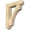 Ekena Millwork Westlake Arts and Crafts Rough Sawn Bracket w/ Offset Brace, Douglas Fir, 8"W x 34"D x 42"H BKT0806X34X42WTL03RDF - alternate 1